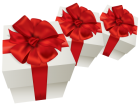 White Gift Boxes PNG Clipart - High-quality PNG Clipart Image from ClipartPNG.com