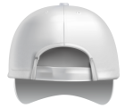 White Plain Baseball Cap Back PNG Clipart - High-quality PNG Clipart Image from ClipartPNG.com