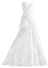 White Wedding Dress PNG Clip Art - High-quality PNG Clipart Image from ClipartPNG.com