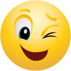 Winking Emoticon PNG Clip Art - High-quality PNG Clipart Image from ClipartPNG.com