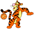 Winnie the Pooh Tigger with Ball PNG Clip Art - High-quality PNG Clipart Image from ClipartPNG.com