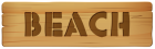 Wooden Sign Beach PNG Clip Art - High-quality PNG Clipart Image from ClipartPNG.com