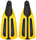 Yellow Diving Fins PNG Clip Art  - High-quality PNG Clipart Image from ClipartPNG.com