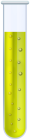 Yellow Liquid Sample In Test Tube PNG Clipart - High-quality PNG Clipart Image from ClipartPNG.com