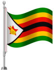 Zimbabwe Flag PNG Clip Art